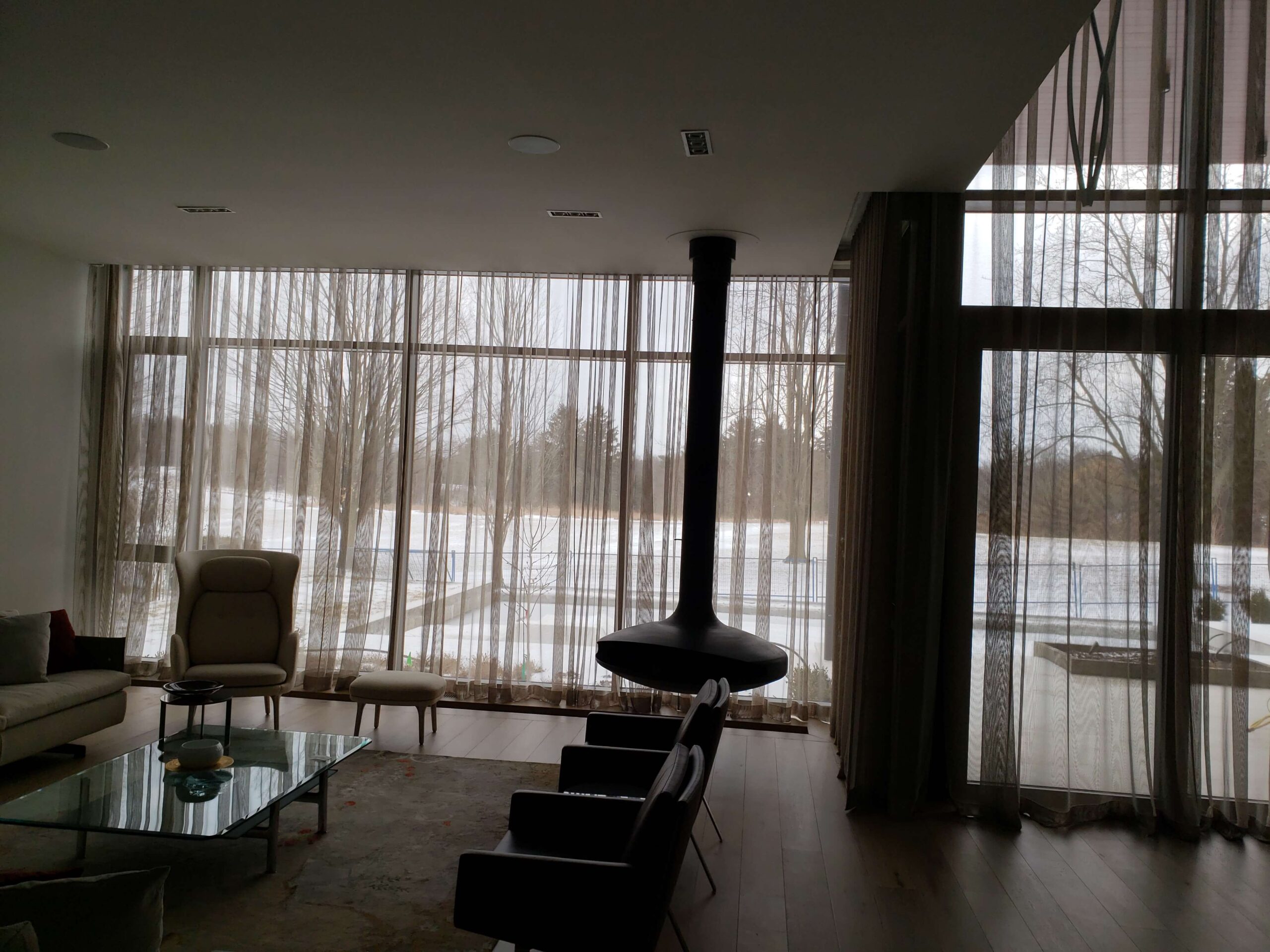Curtains & Draperies for Living Room | Nicole Draperies Toronto