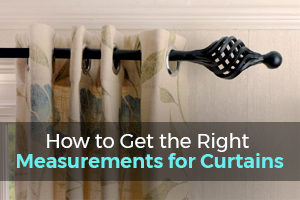 Right Measurements for Curtains - featured